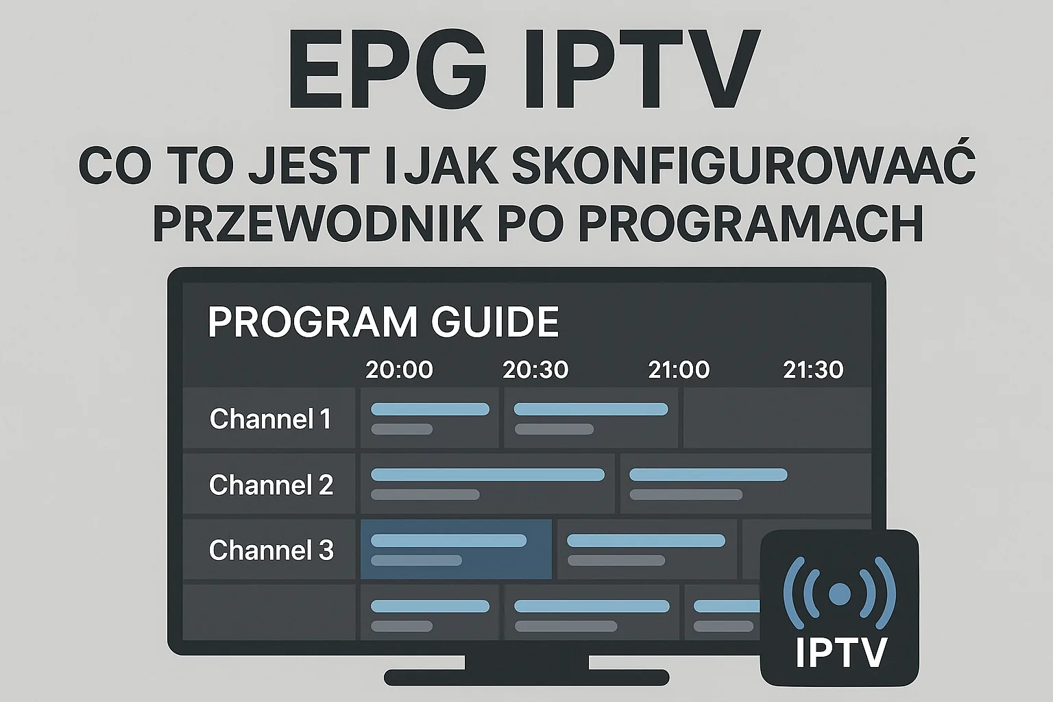 EPG IPTV — co to jest i jak skonfigurować przewodnik po programach