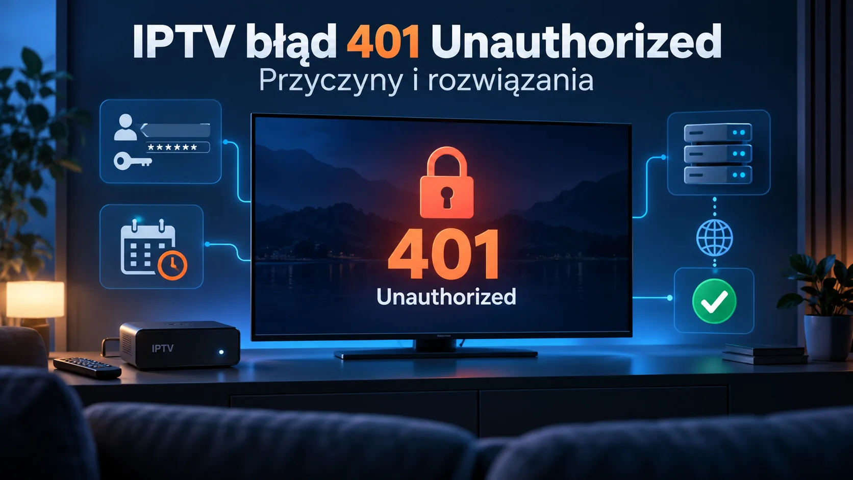 iptv błąd 401 unauthorized — IPTV błąd 401 Unauthorized — przyczyny i rozwiązania