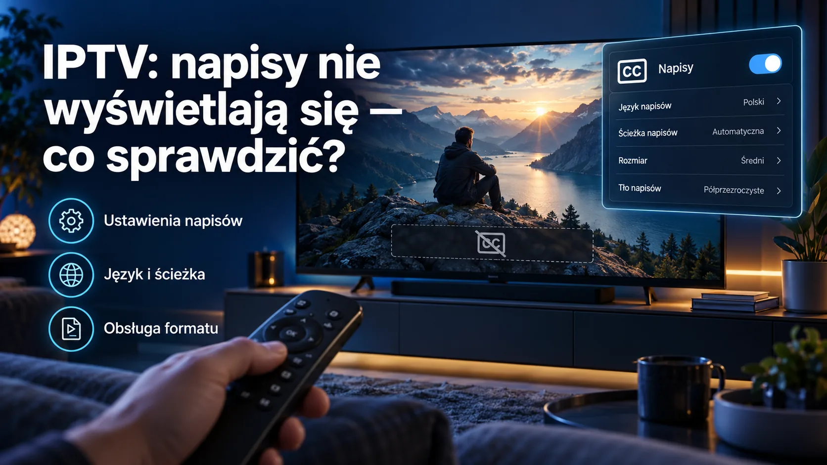 iptv napisy nie wyświetlają się — IPTV: napisy nie wyświetlają się — co sprawdzić?