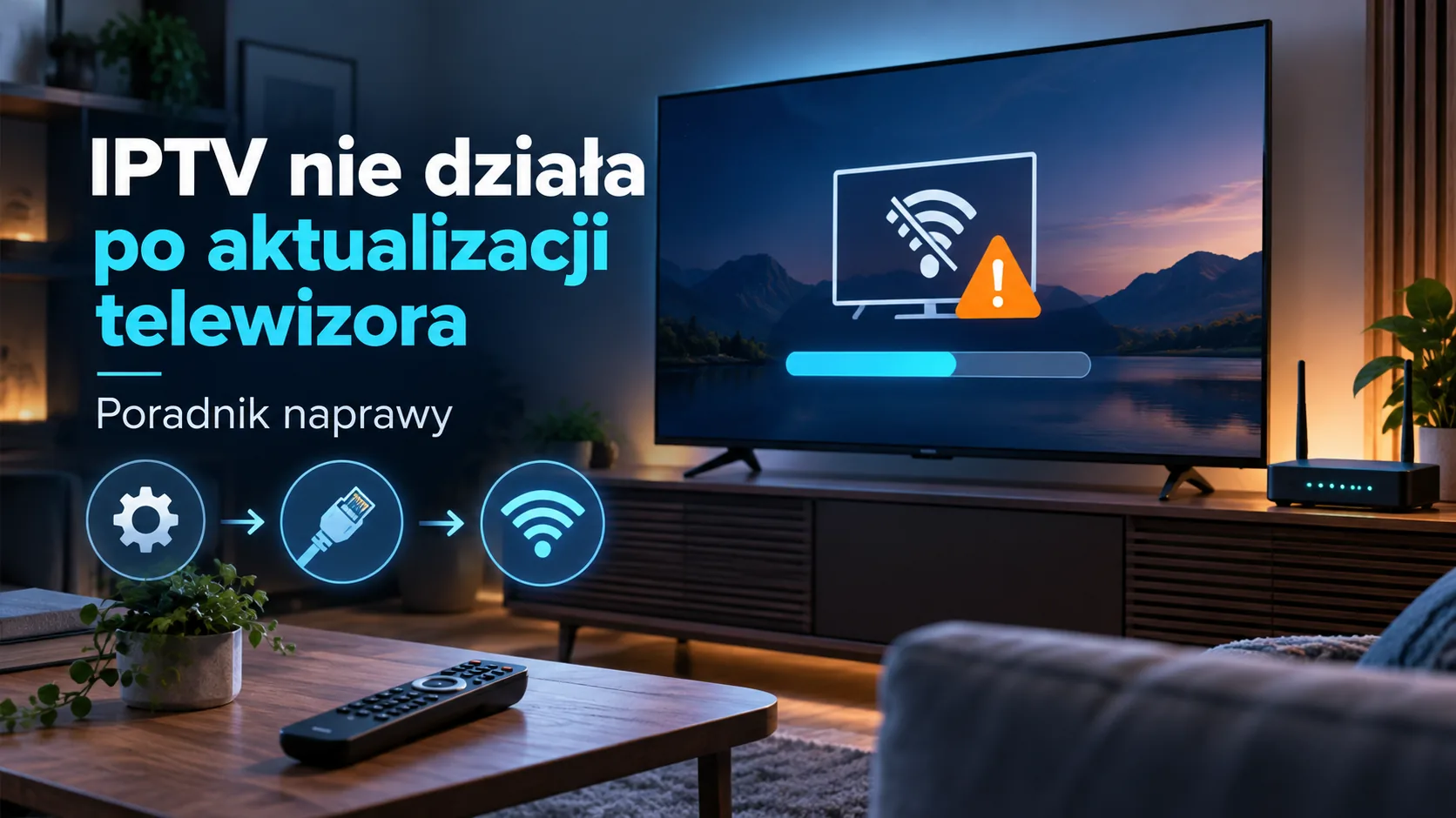iptv nie działa po aktualizacji telewizora — IPTV nie działa po aktualizacji telewizora — poradnik naprawy