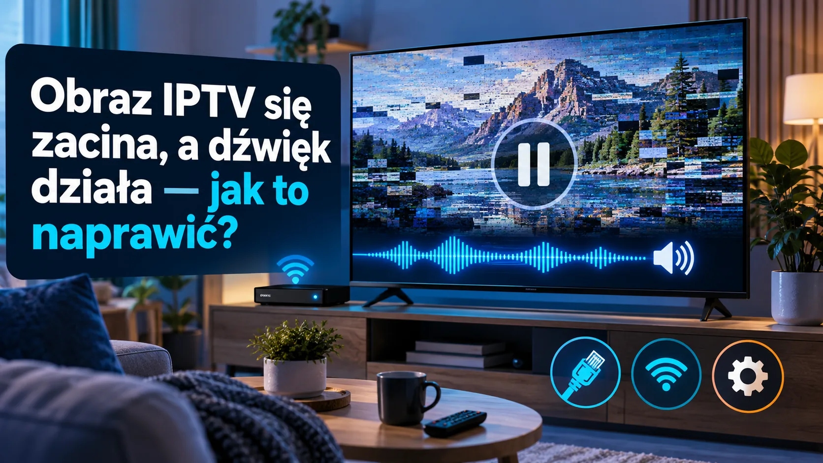 iptv obraz się zacina a dźwięk działa — Obraz IPTV się zacina, a dźwięk działa — jak to naprawić?