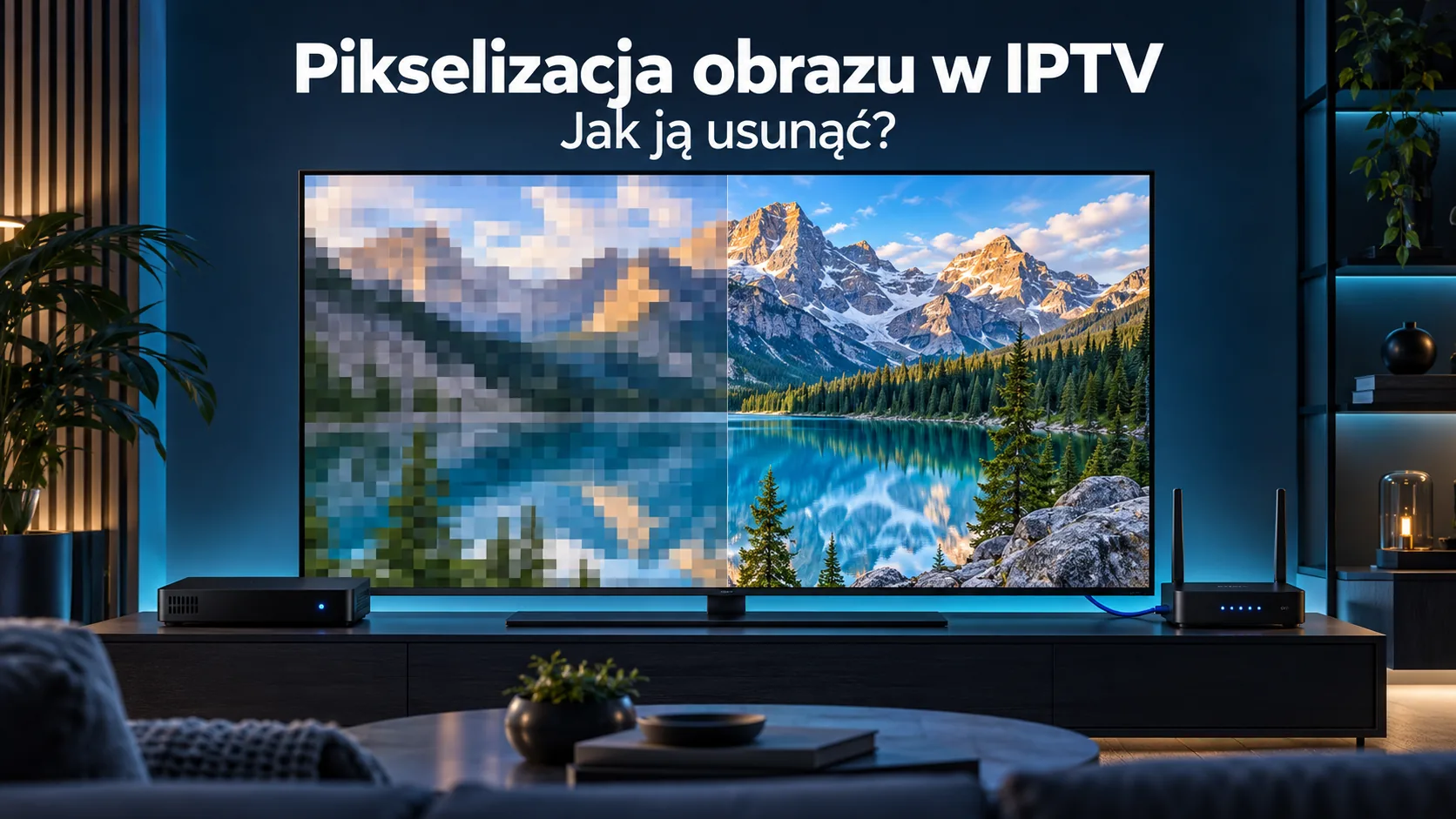 iptv pikselizacja obrazu — Pikselizacja obrazu w IPTV — jak ją usunąć?