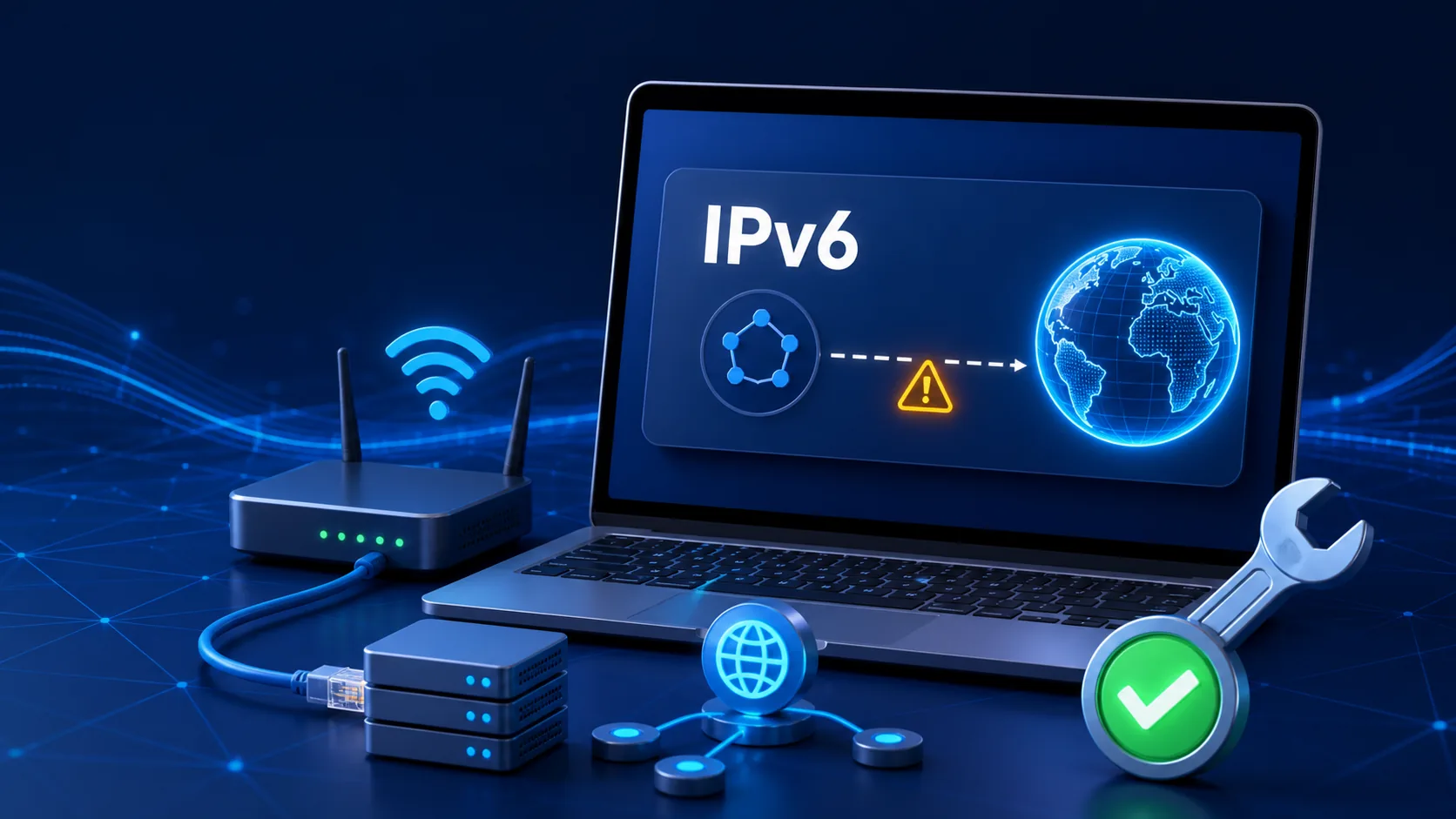 IPv6 bez dostępu do internetu — jak naprawić połączenie?