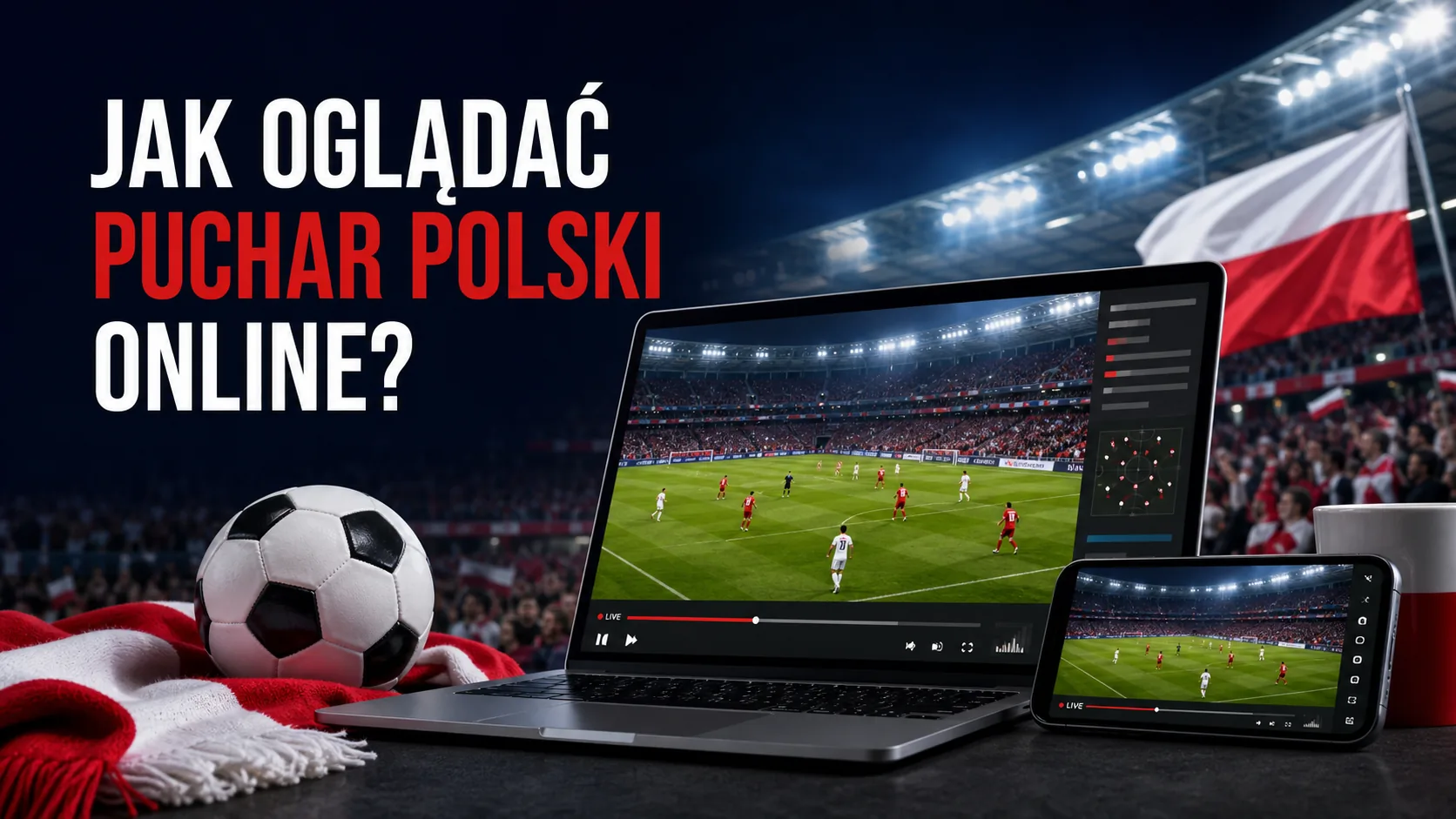 Jak oglądać Puchar Polski w piłce nożnej online